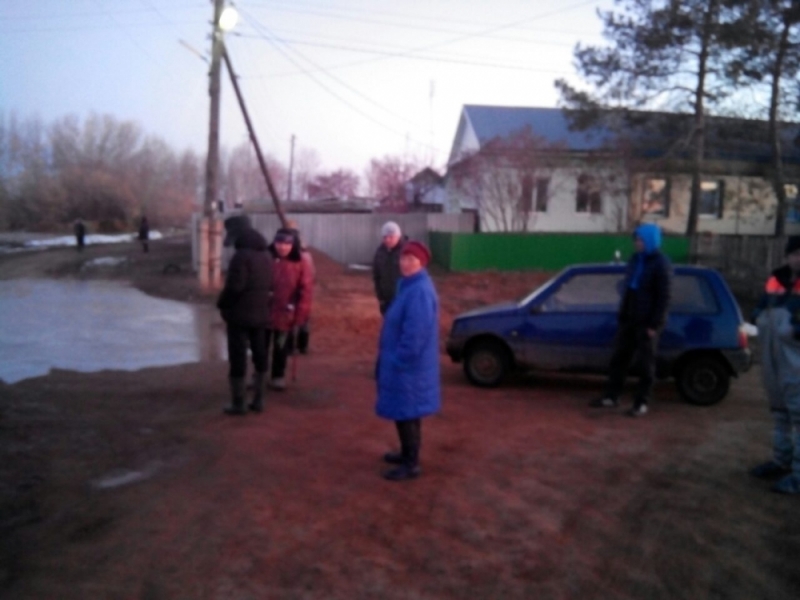 Из-за паводка эвакуировали граждан села Краснохолм