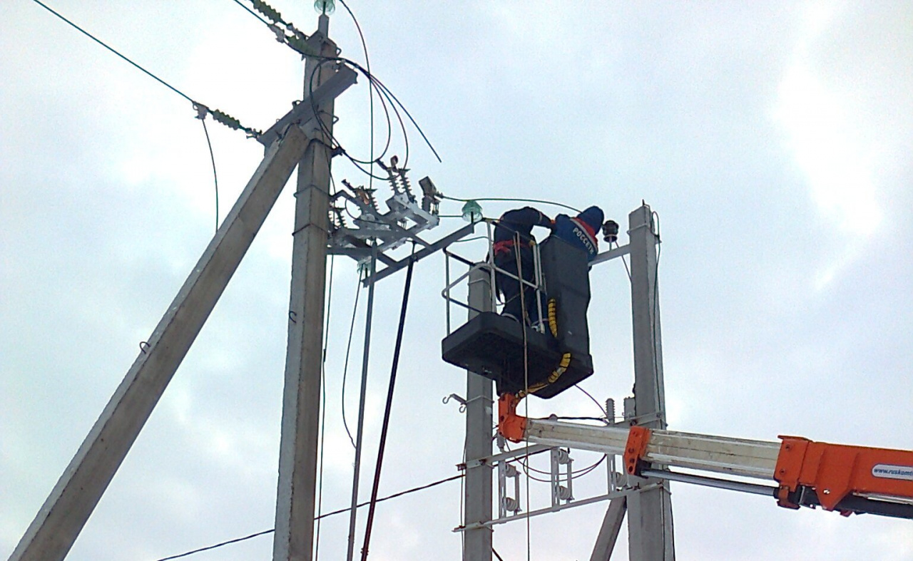 Отключение электроэнергии в оренбурге сегодня. Подача электричества к тали. Промышленный РЭС Оренбургэнерго.
