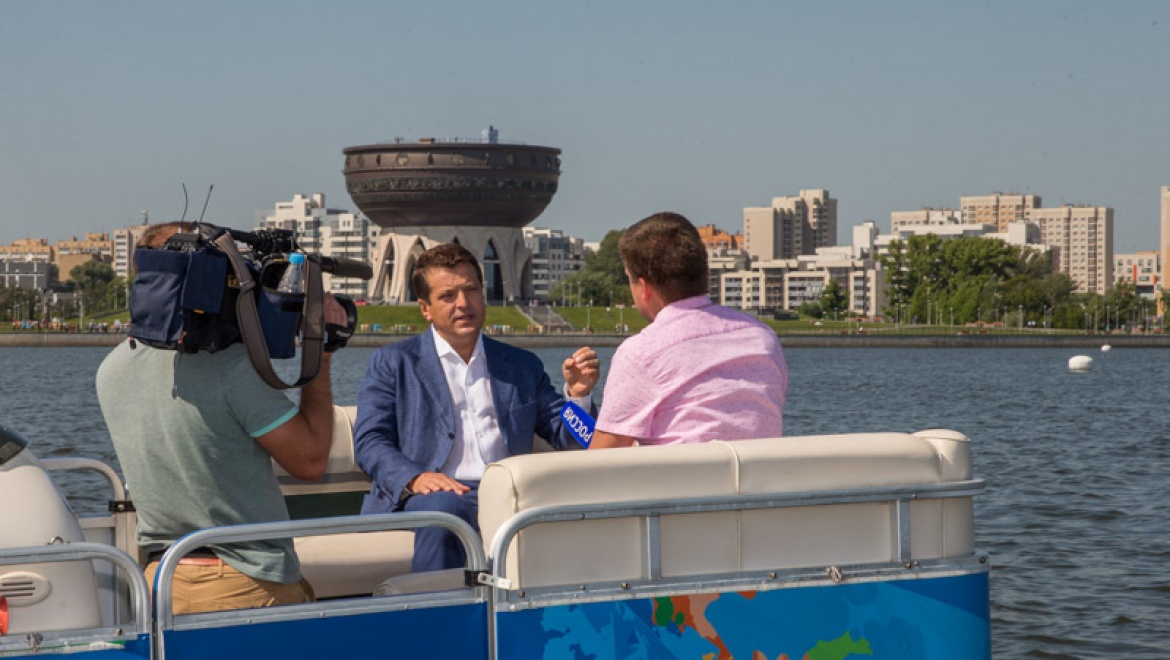 Ильсур Метшин дал интервью телеканалу «Россия»