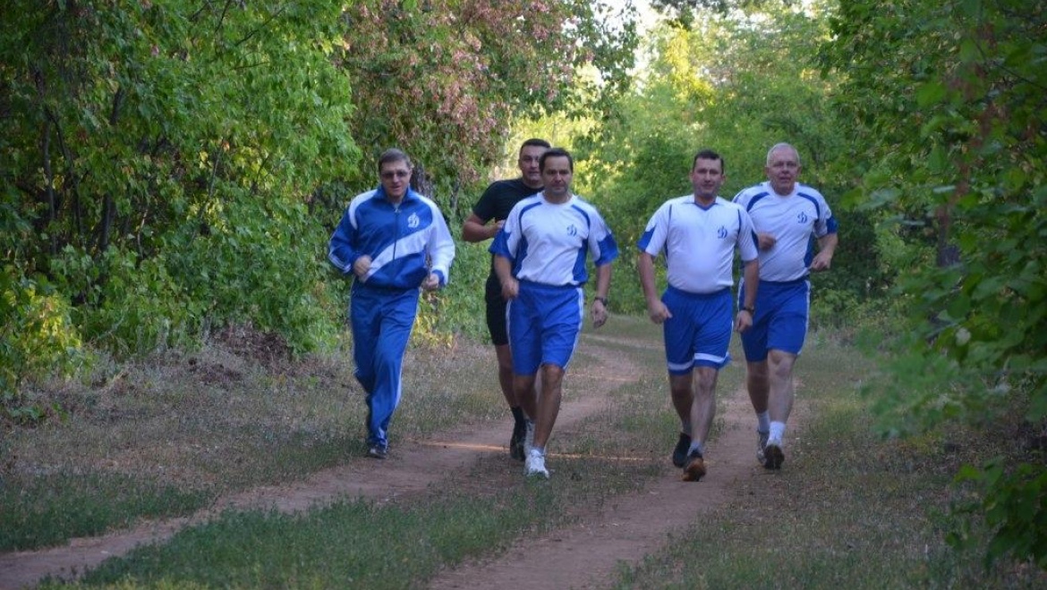 Руководители регионального УМВД вышли на пробежку