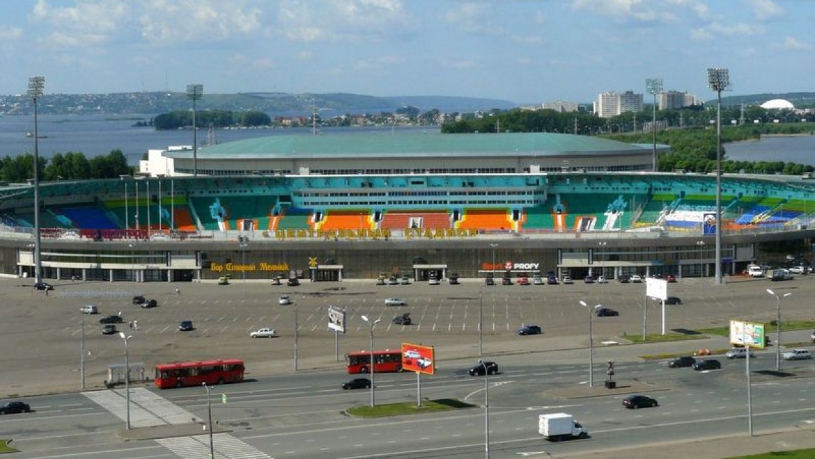 Сегодня будет ограничена парковка возле Центрального стадиона Казани
