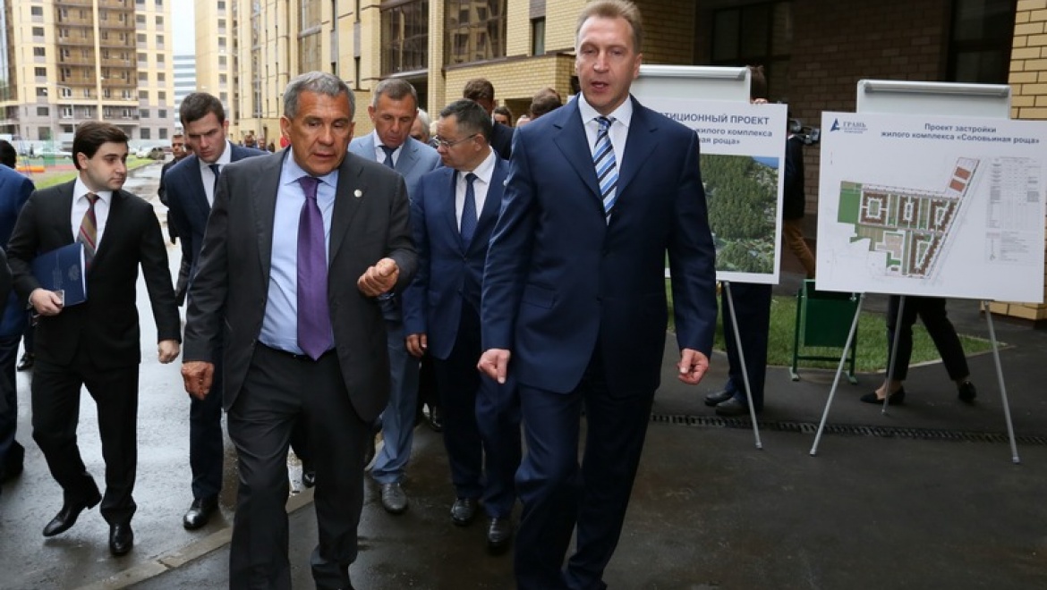 Первая очередь жилого комплекса «Соловьиная роща» в Казани находится на стадии завершения