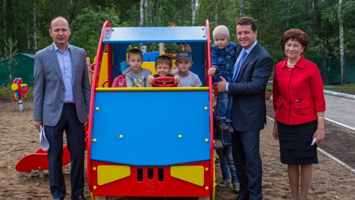 И.Метшин: «Открытие новых детсадов накануне Дня города уже стало традицией»