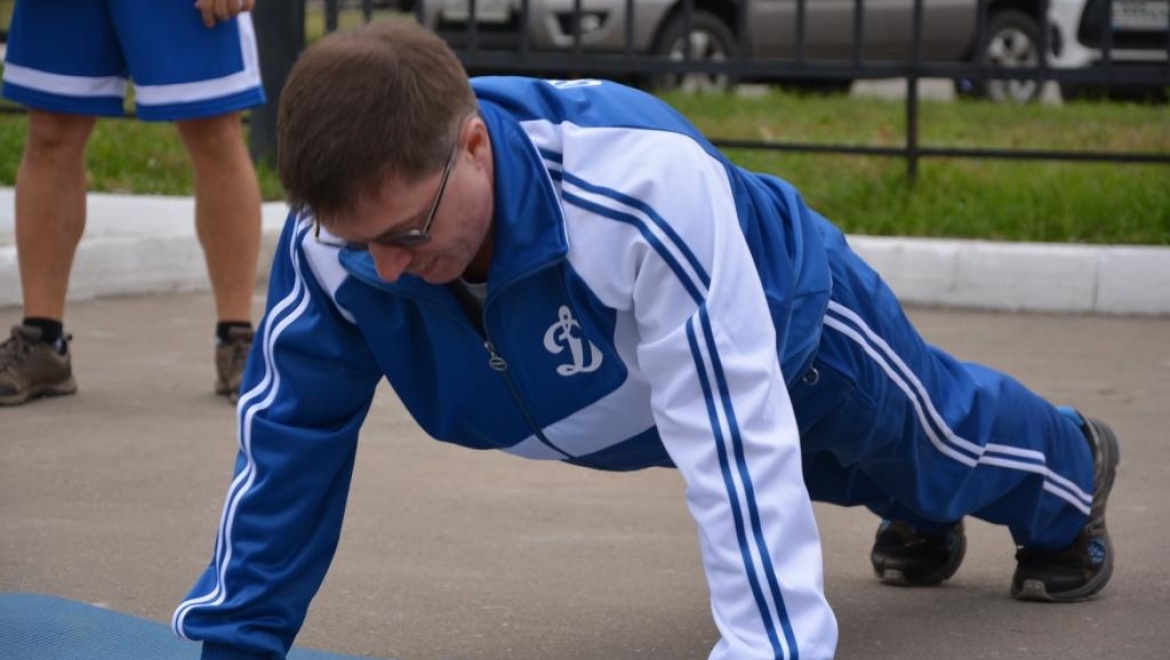 Оренбургская полиция сдала нормативы ГТО