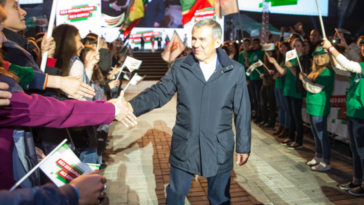 Р.Минниханов: «Система власти получила огромное доверие»