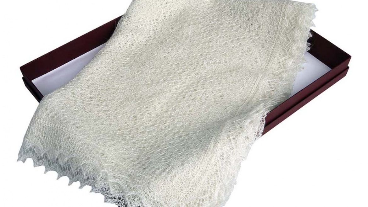 Оренбургский платок едет в Норвегию