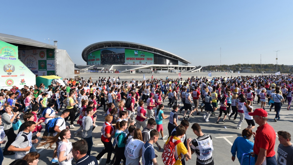 В «Кроссе нации-2015» в Казани приняли участие более 24 тысяч человек