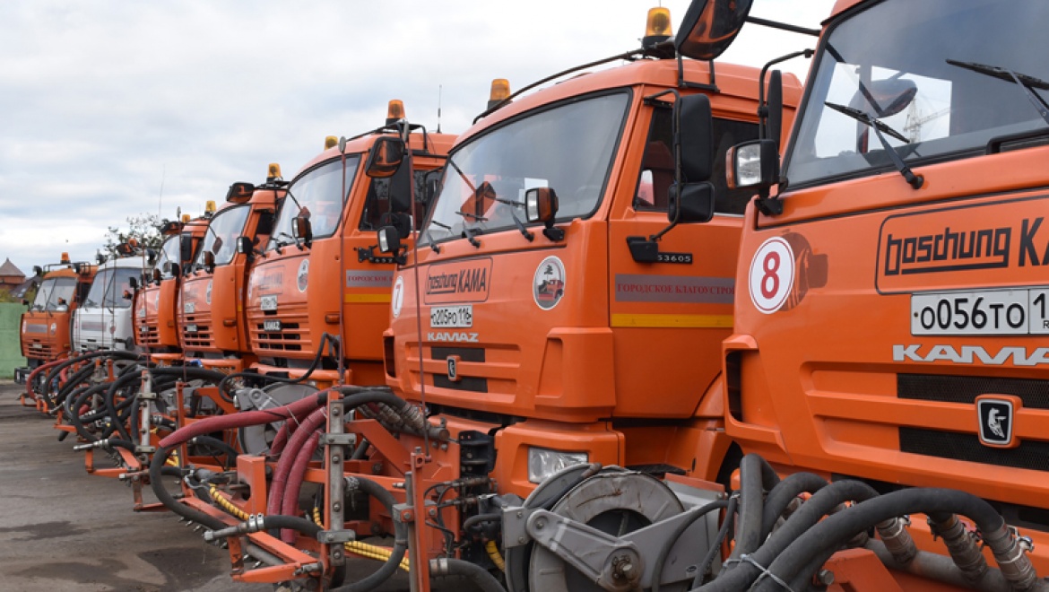 С 15 октября дорожные службы Казани переходят на зимний режим работы