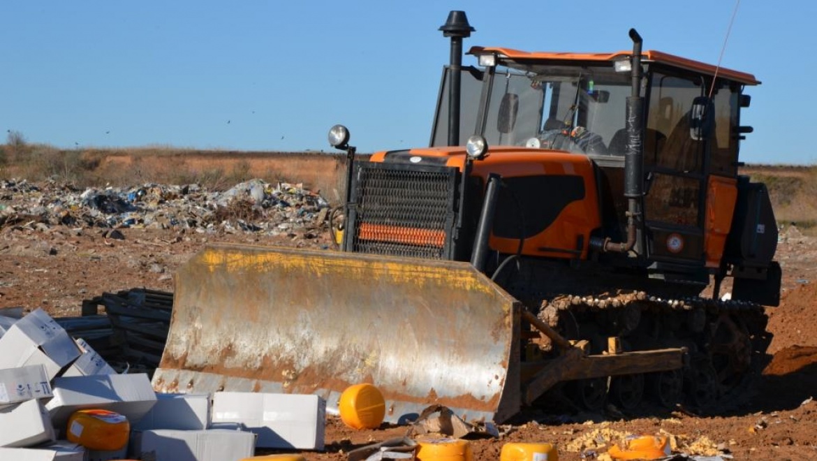 В Оренбурге уничтожено около 20 тонн контрафактного сыра