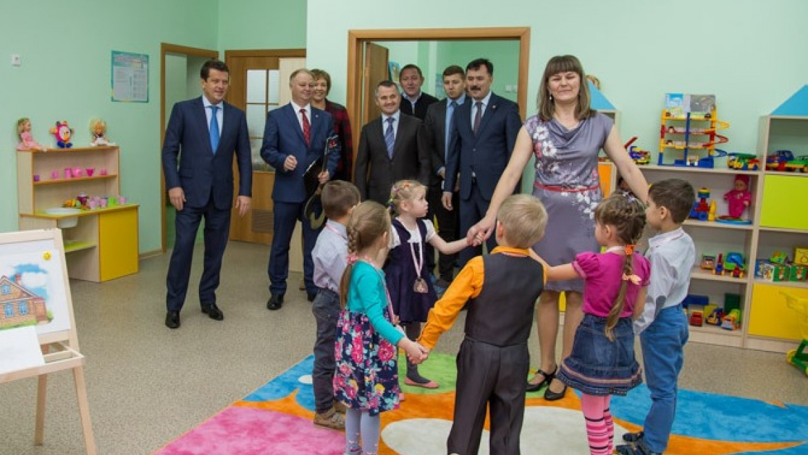 В казанском поселке Дербышки открылся новый детский сад