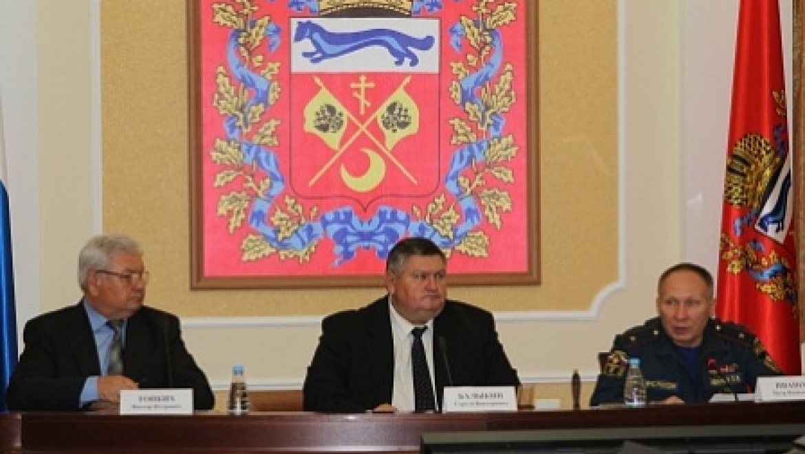 Сергей Балыкин: «Наша задача - обеспечить безопасность населения в осенне-зимний период на всей территории области»