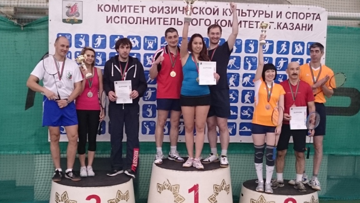 Команда Исполкома заняла четвертое место в бадминтонном турнире «Спортивной Казани»