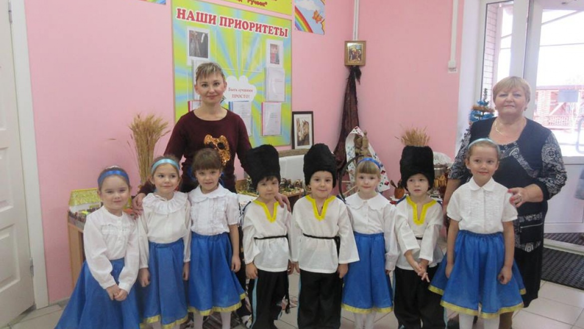 Открытие в детском саду "Ручеек" музея казачьей культуры