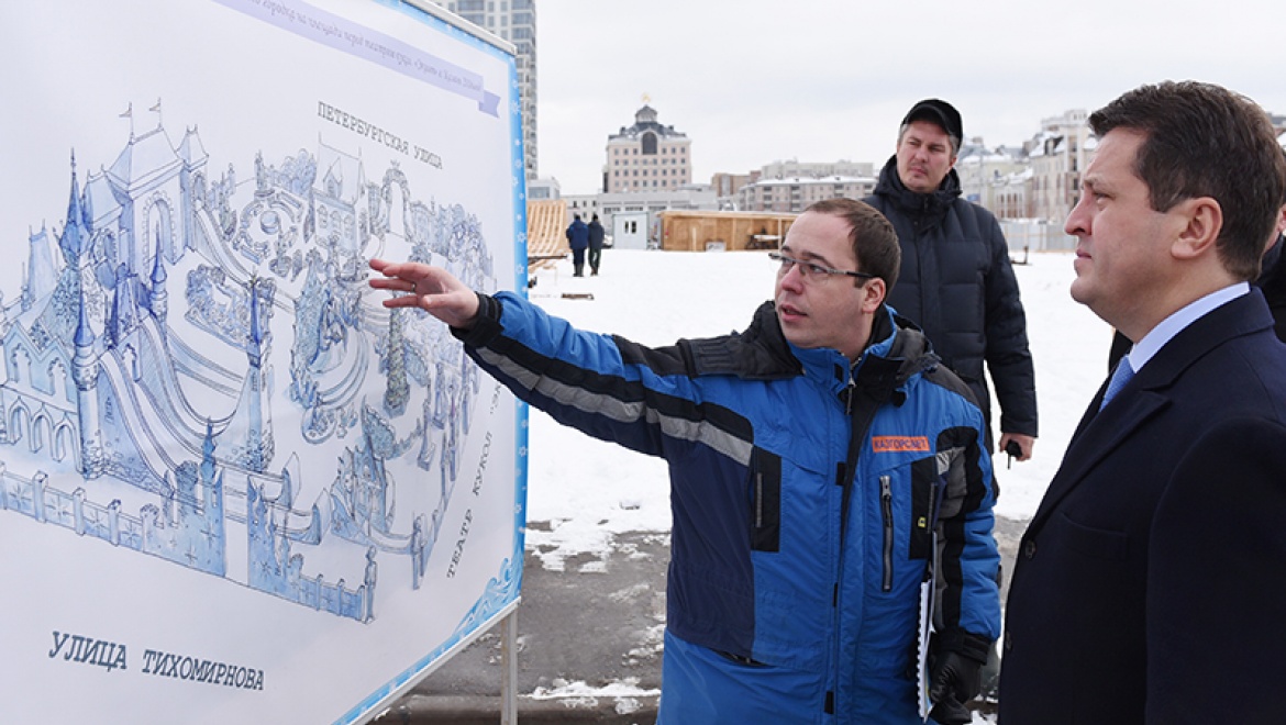 В этом году ледовый городок приготовил жителям и гостям Казани неожиданные сюрпризы