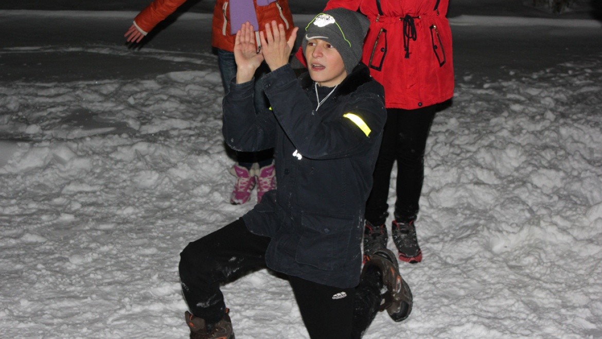 Полицейские провели профилактический флешмоб