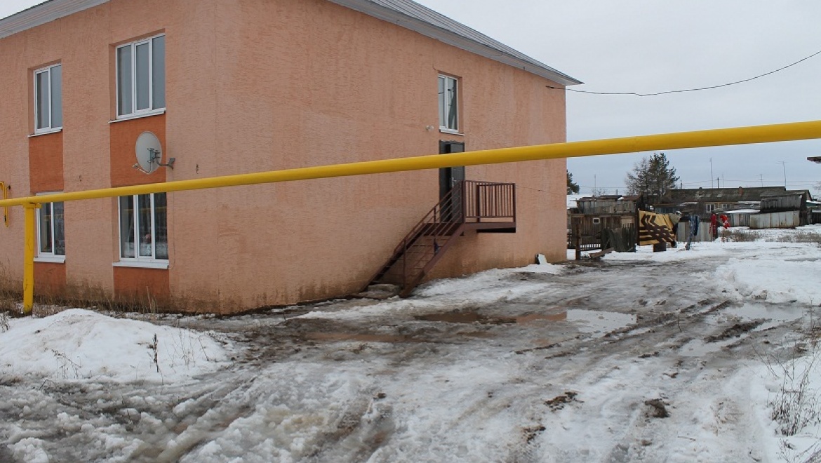 Новый аварийный дом