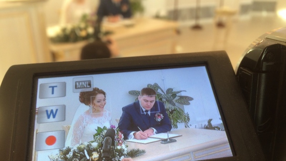 В Центре семьи «Казан» зарегистрировала свой союз первая пара 2016 года