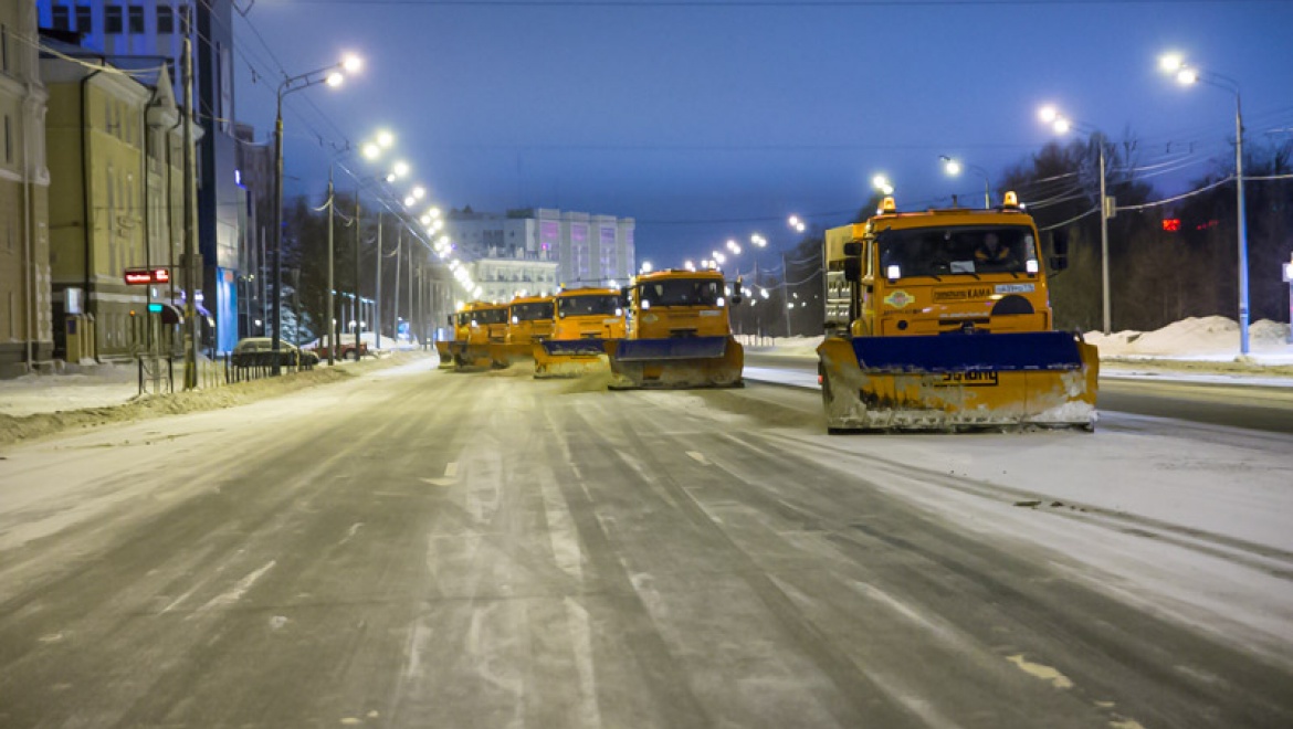С 1 по 10 января с улиц Казани вывезена 51 тысяча тонн снега