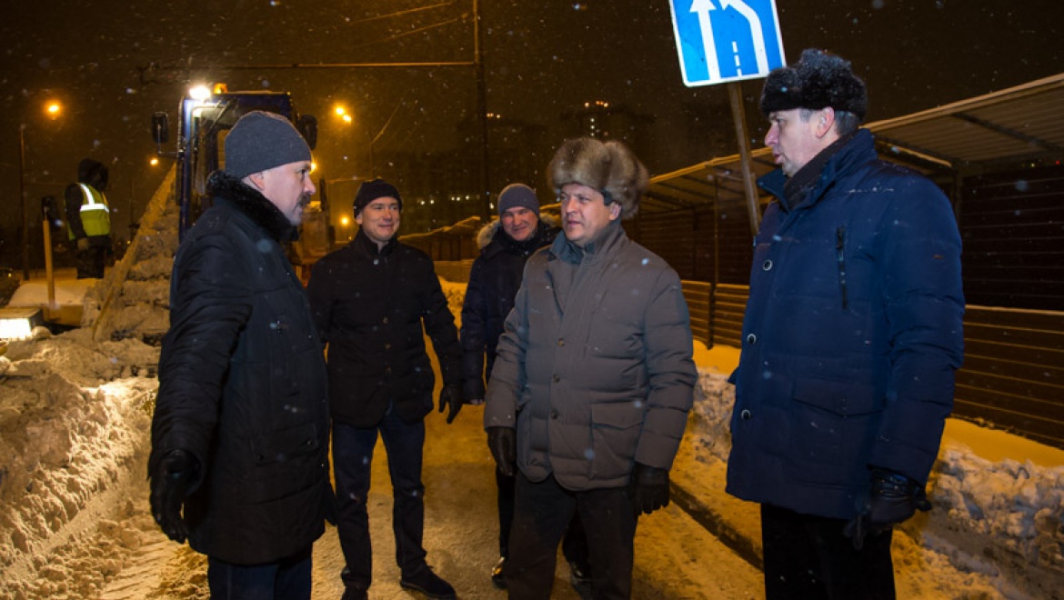Ильсур Метшин: «В Казани создана эффективная система сбора, вывоза и утилизации снега»