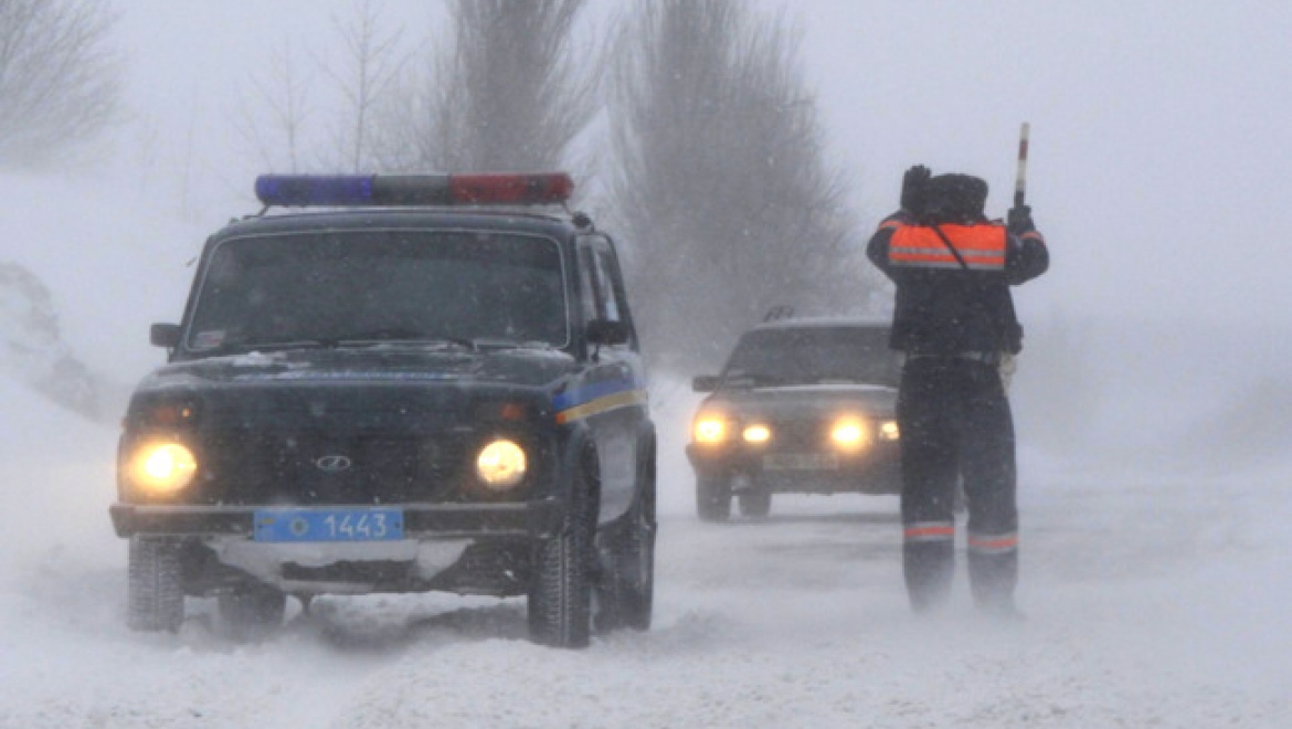 В Оренбургской области перекрываются трассы
