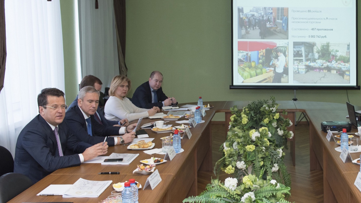 Оборот розничной торговли в Советском районе за минувший год составил 144,8 млрд. рублей