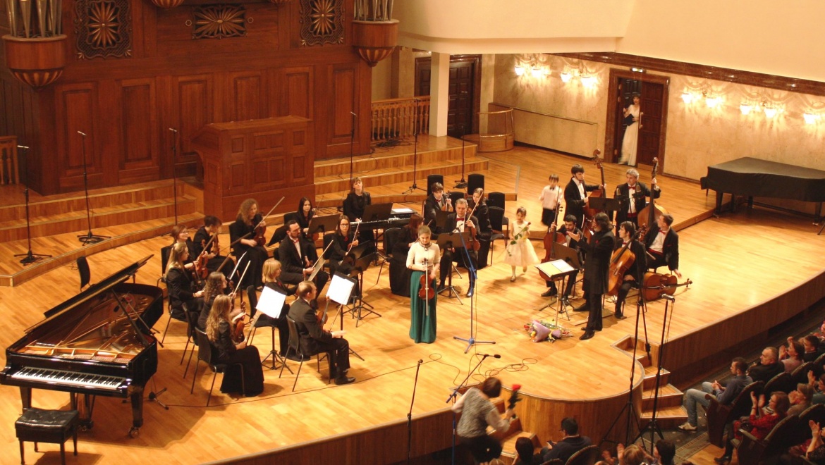 Юные музыканты Казани выступили на одной сцене с камерным оркестром «La Primavera»