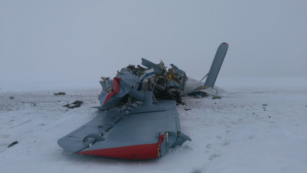 На востоке Оренбургской области разбился самолет АН-2
