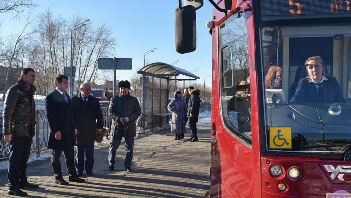 В Казани введен в эксплуатацию новый низкопольный трамвай