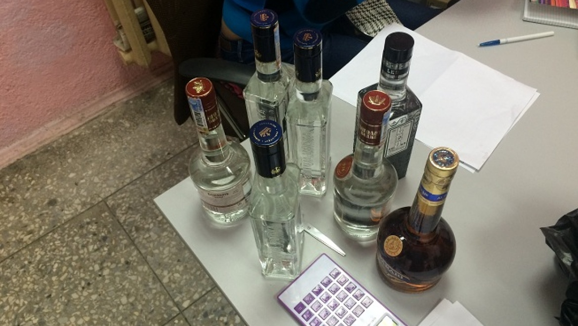 Выявлена реализация контрафактного алкоголя