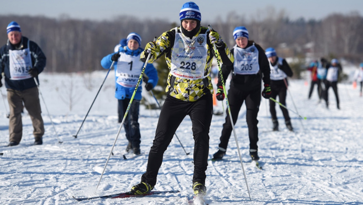 20250 казанцев вышли на «Лыжню России-2016»