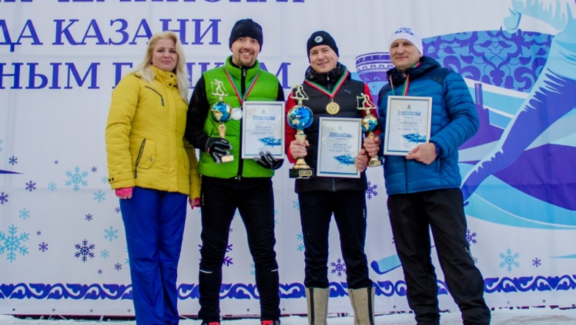 Около 100 человек приняли участие в открытом чемпионате Казани по лыжным гонкам «Team spirit»