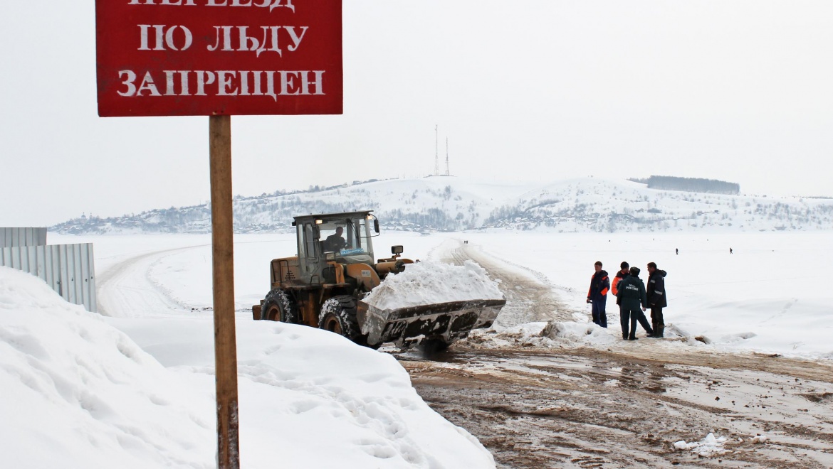 В Татарстане из-за погодных условий закрываются две ледовые переправы
