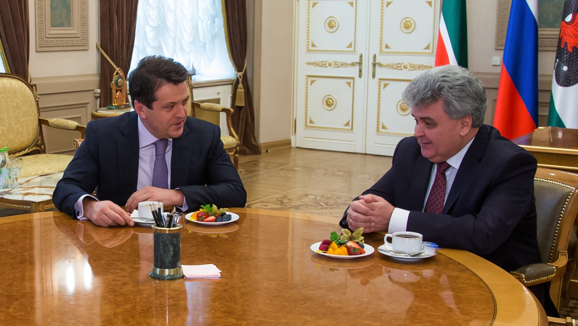 Ильсур Метшин встретился с главой администрации Саранска Петром Тултаевым