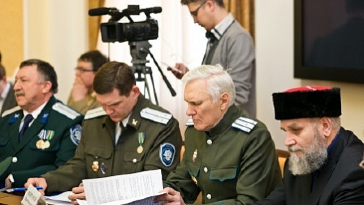 В Оренбурге прошло заседание совета по делам казачества