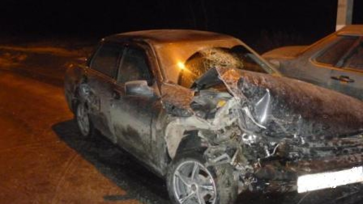 На Никельской объездной дороге столкнулись три автомобиля