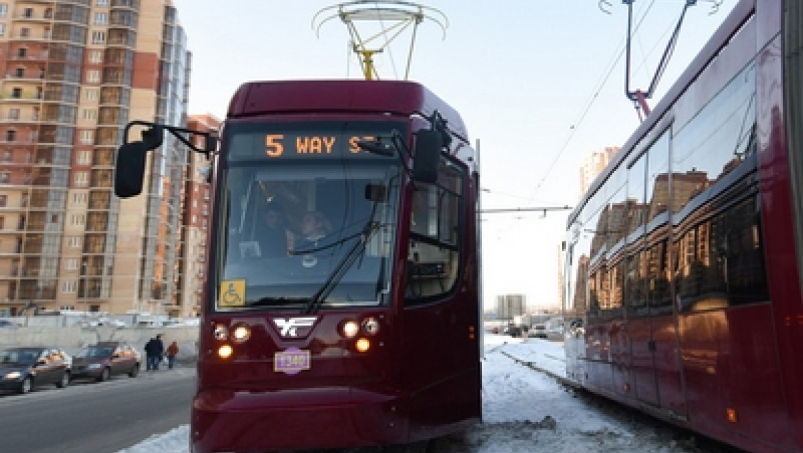 10 новых трамваев и 40 новых троллейбусов появятся в Казани в 2016 году