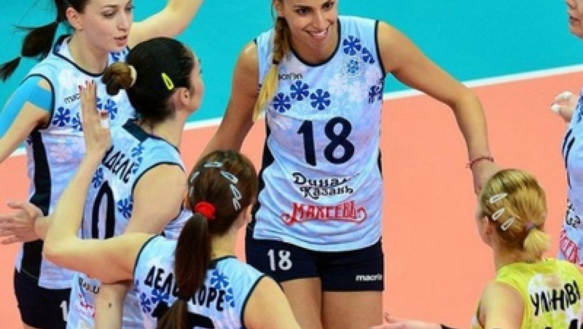 Команда «Динамо-Казань» вышла в «Финал четырех» Лиги чемпионов