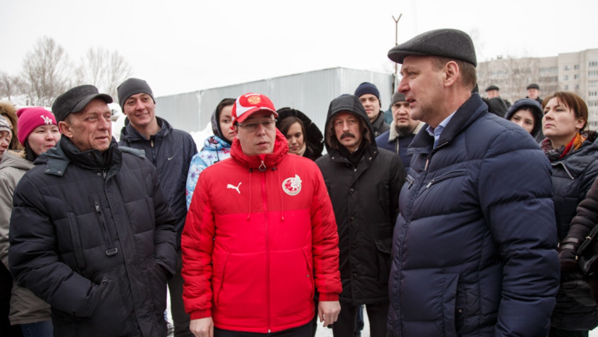 На стройплощадке ЖК «МЧС» прошло совещание штаба по проблеме дольщиков Казани