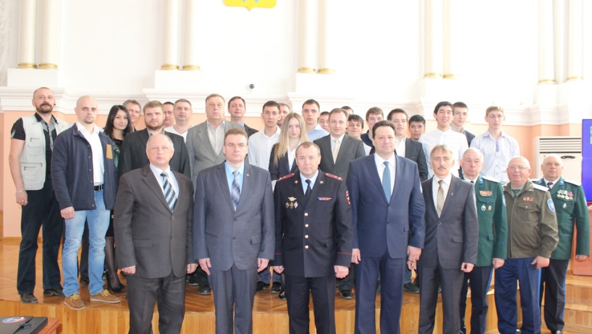 Народной дружине вручили свидетельства