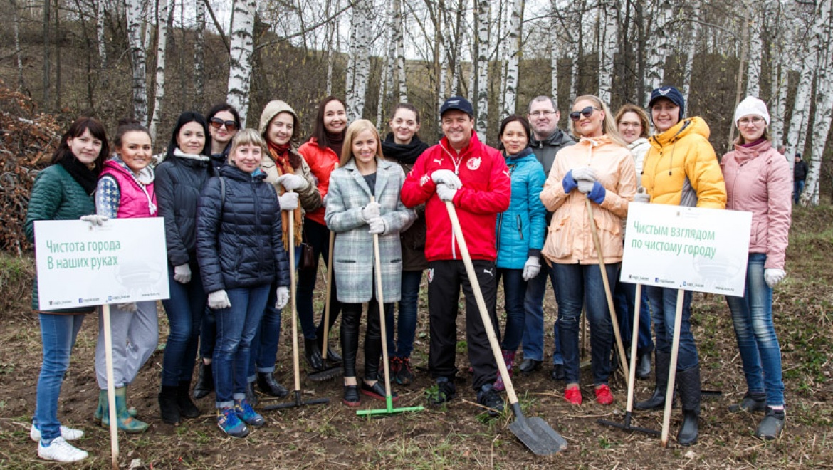 Ильсур Метшин принял участие в общегородском субботнике