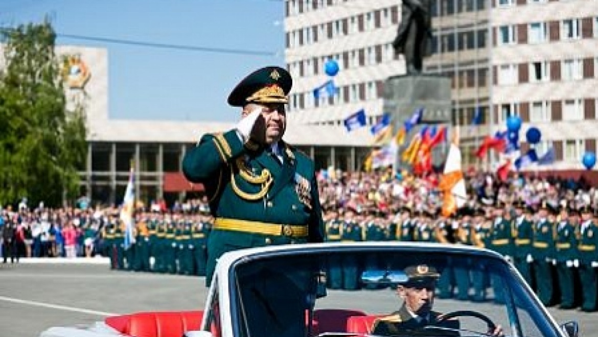 В Оренбуржье отмечают праздник Великой Победы