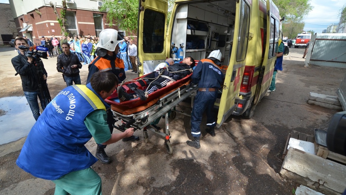 В Оренбурге проходит комплексное учение по ГОиЧС