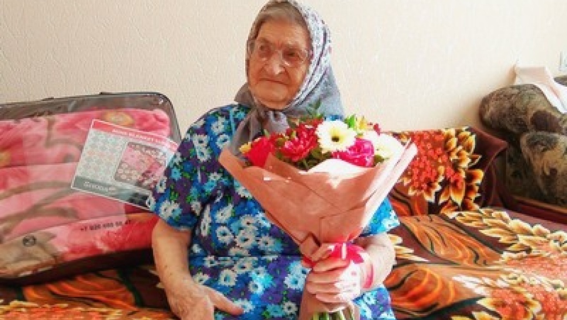 Жительница Советского района Казани отметила 100-летний юбилей