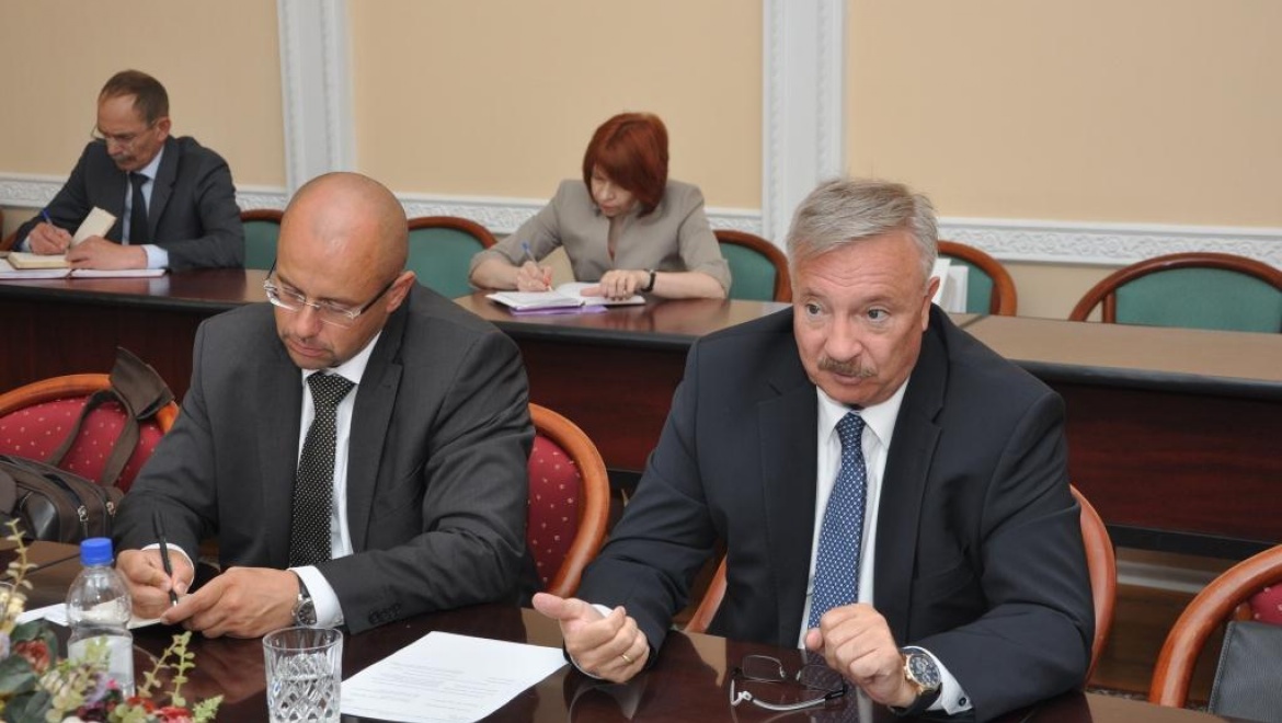 Оренбург посетил генеральный консул Венгрии в Казани Ференц Контра