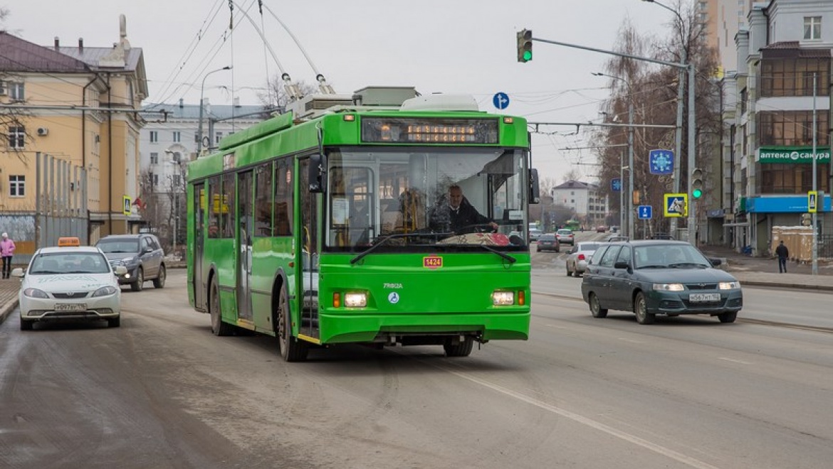 В Казани временно изменяется движение троллейбусного маршрута №13