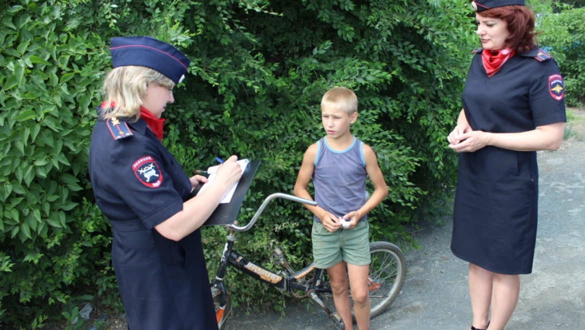 Полицейские провели рейд «Велосипедист на дороге!»