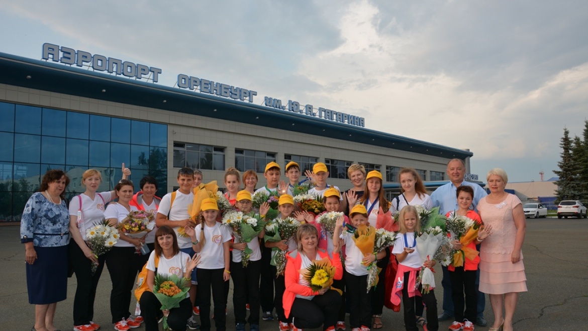 Юные оренбуржцы привезли с «Игр победителей» 8 медалей   