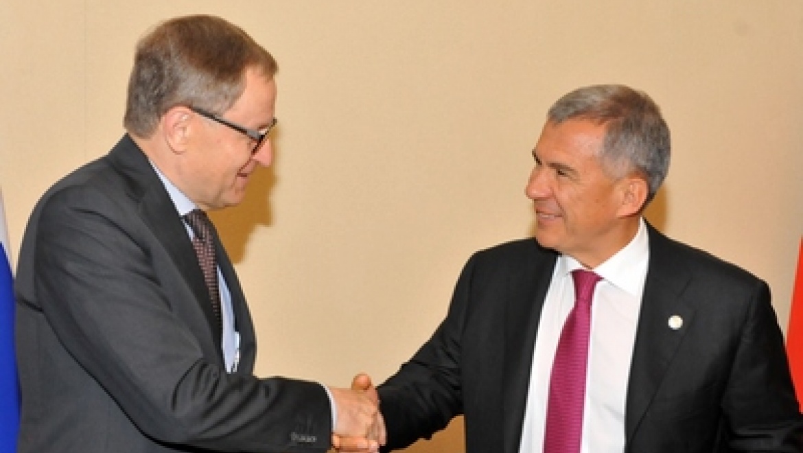Рустам Минниханов встретился с Чрезвычайным и Полномочным Послом Финляндии в РФ
