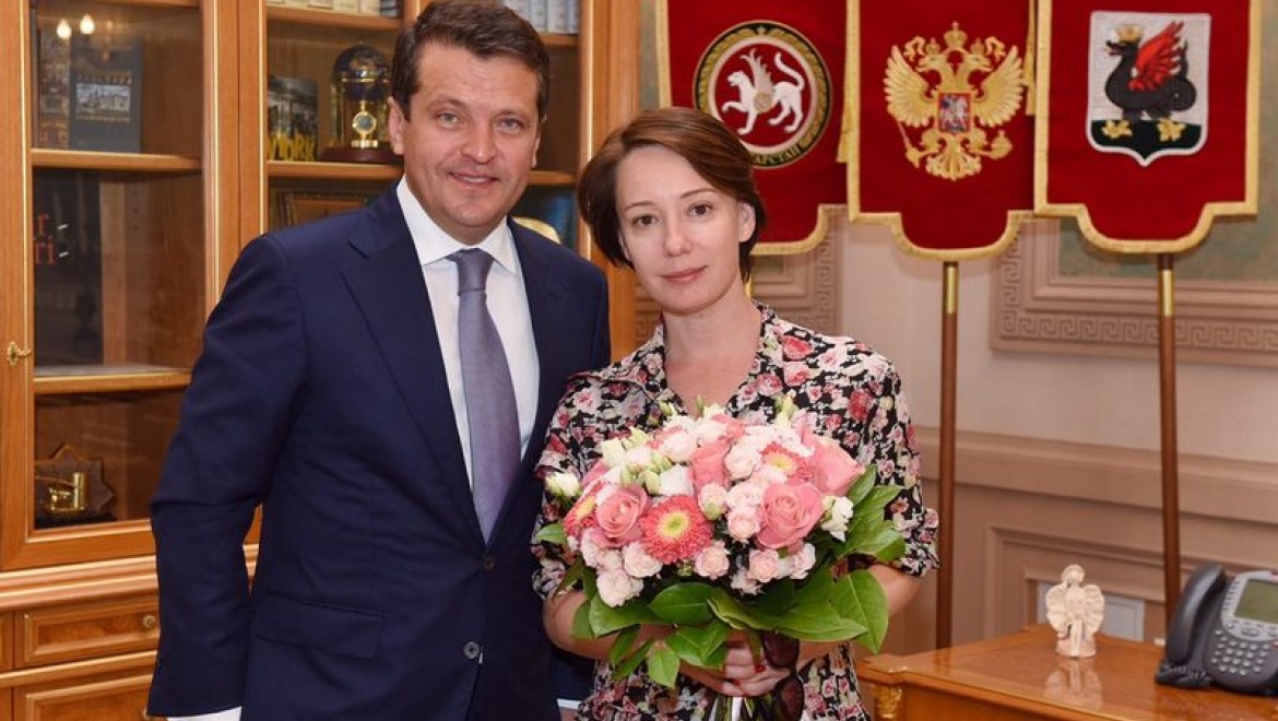 Ильсур Метшин встретился с Чулпан Хаматовой