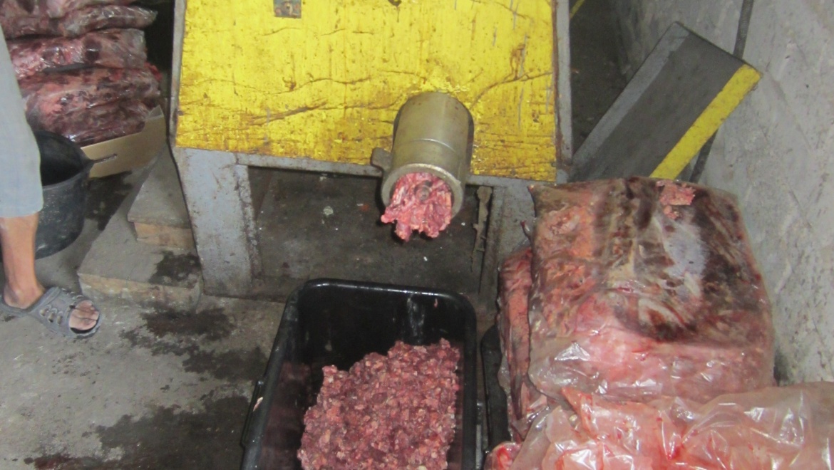 В Оренбурге уничтожено 1,5 тонны говядины